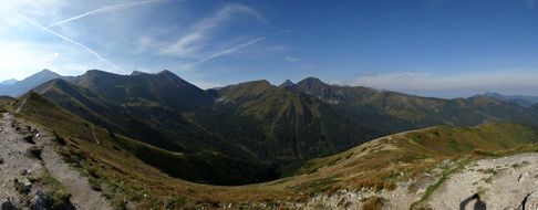 Tatry mountains of Poland national park