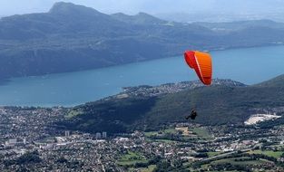 Paragliding Lac