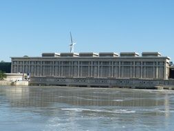 Rh&ocirc;ne Power Plant River Energy