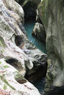 river in a rocky gorge