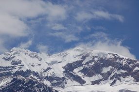 Mount Aconcagua in the Andes