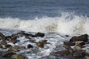 Wave in North Sea