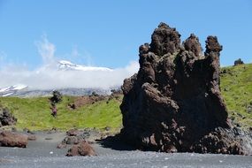unreal landscape of Iceland