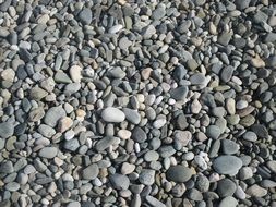pebble grey Stones closeup