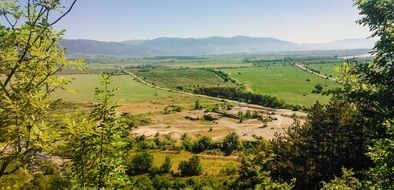 Landscape of Central Balkan