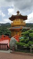 temple in the peaceful park
