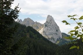 distant view of Mount Kenzenkopf