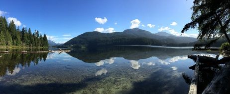 Lake Mountain Sky