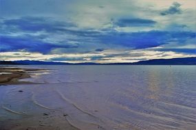 tranquil landscape of Utah Lake