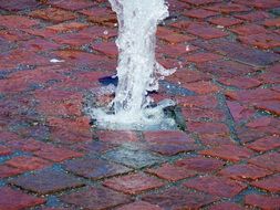 fountain in the square