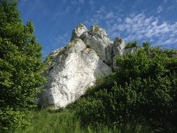 rock like a tower in poland