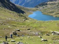 mountain lake in Tavascan