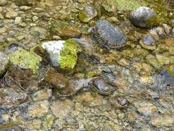 Picture of stones in a Natural Water