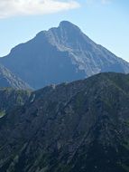 peak krivan in the high tatras