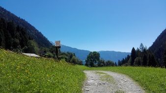 South Tyrol Mountains Nature
