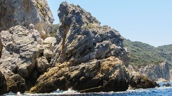 wild rocks in Skiathos