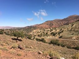 desert Valley in Morocco Landscape