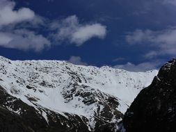 snowy Rocky Mountains