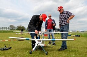 flying plane model