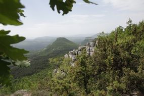 mountain landscape in crimea