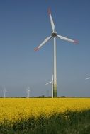 Pinwheel near North Sea