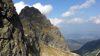 rocks in tatras in poland