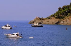Boats on Sea
