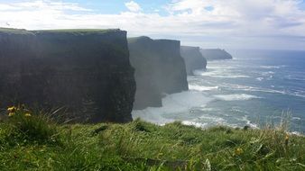 Cliffs of Moher - cliff in Ireland, on the shores of the Atlantic Ocean