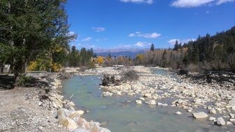 beautiful landscape of Colorado river