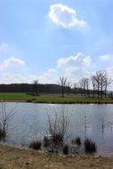 Landscape of Rodder Maar in Germany