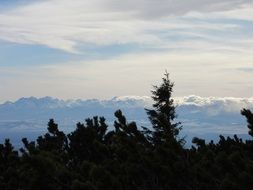 majestic mountains in Slovakia
