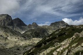 panorama of slovak tatras