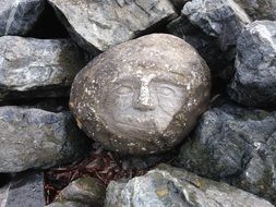 Art on a stone