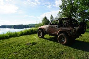 Jeep on an adventure