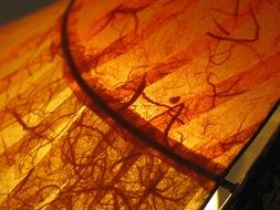 lamp made of natural materials