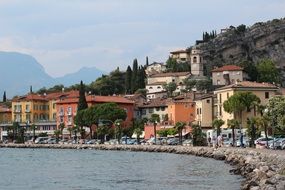 italian town on the shores of Lake Garda
