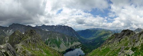 Tatry Mountains amazing scape