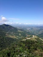 Trail in gorgeous mountain Landscape, brazil, Petropolis