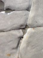 Big white Rocks close-up