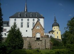 Purschenstein Castle in Germany