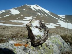 stones on the mountain