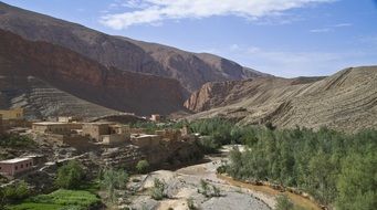 Dades Gorges is a series of rugged Wadi Gorges in Morocco