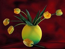 Tulips Vase
