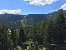 panoramic view of the Alpes Maritimes