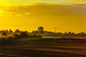 Arable Village Landscape