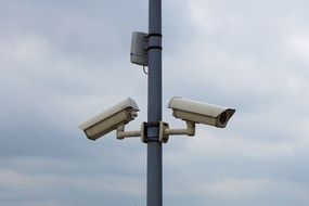 surveillance camera on the street