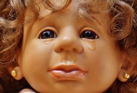 Doll Girl Cry