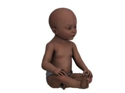 Baby Child 3d drawing