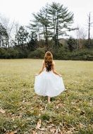 Girl Dress Outdoors