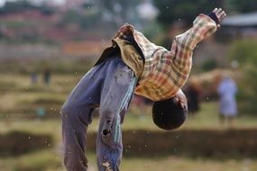 somersault like a jump
